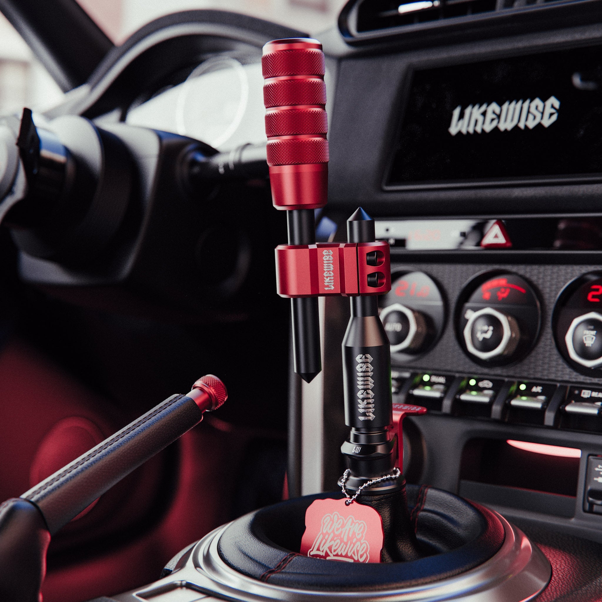 激レア　旧ロゴ　 DEATHGRIP ライクワイズ　デスグリップ　シフトノブ 楽天市場】LIKEWISE THE DEATHGRIP 全3カラー ブラック パープル